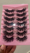 Load image into Gallery viewer, 7 Pair Fluffy Mink Volume Lashes